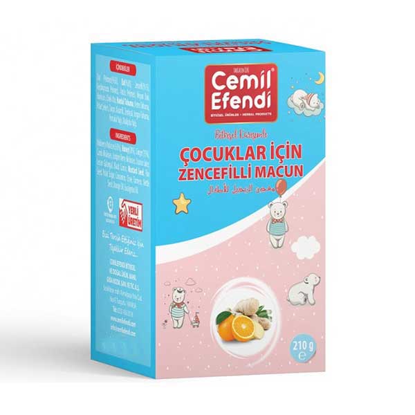 Çocuklar İçin Zencefilli Macun 210 Gr