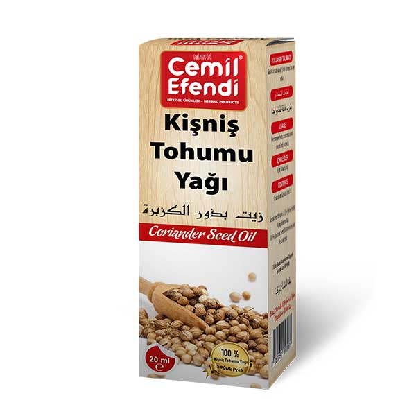 Kişniş Tohumu Yağı 20 ml (Soğuk Pres)