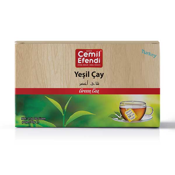 Yeşil Çay Süzen Poşet 20’li